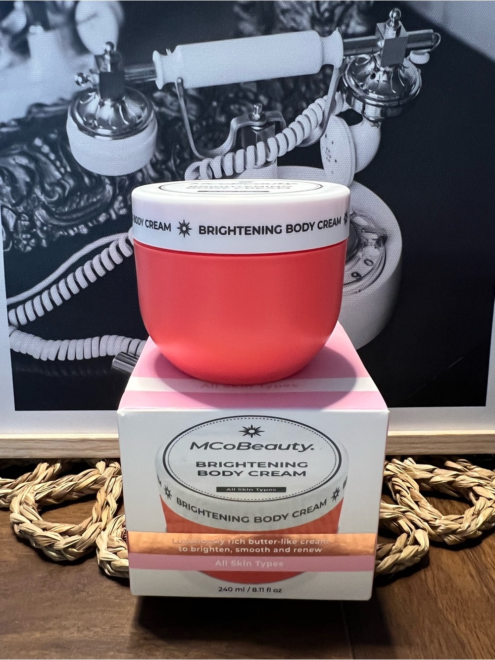 Brightening Body Cream - Coral